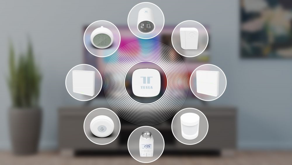 Tesla TSL-GW-GT01ZG okos ZigBee Hub vezerlő