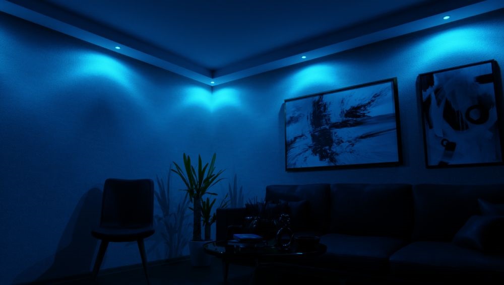 Tesla TSL-LIG-GU10ZB TechToy 4,7W RGB GU10 okos izzó