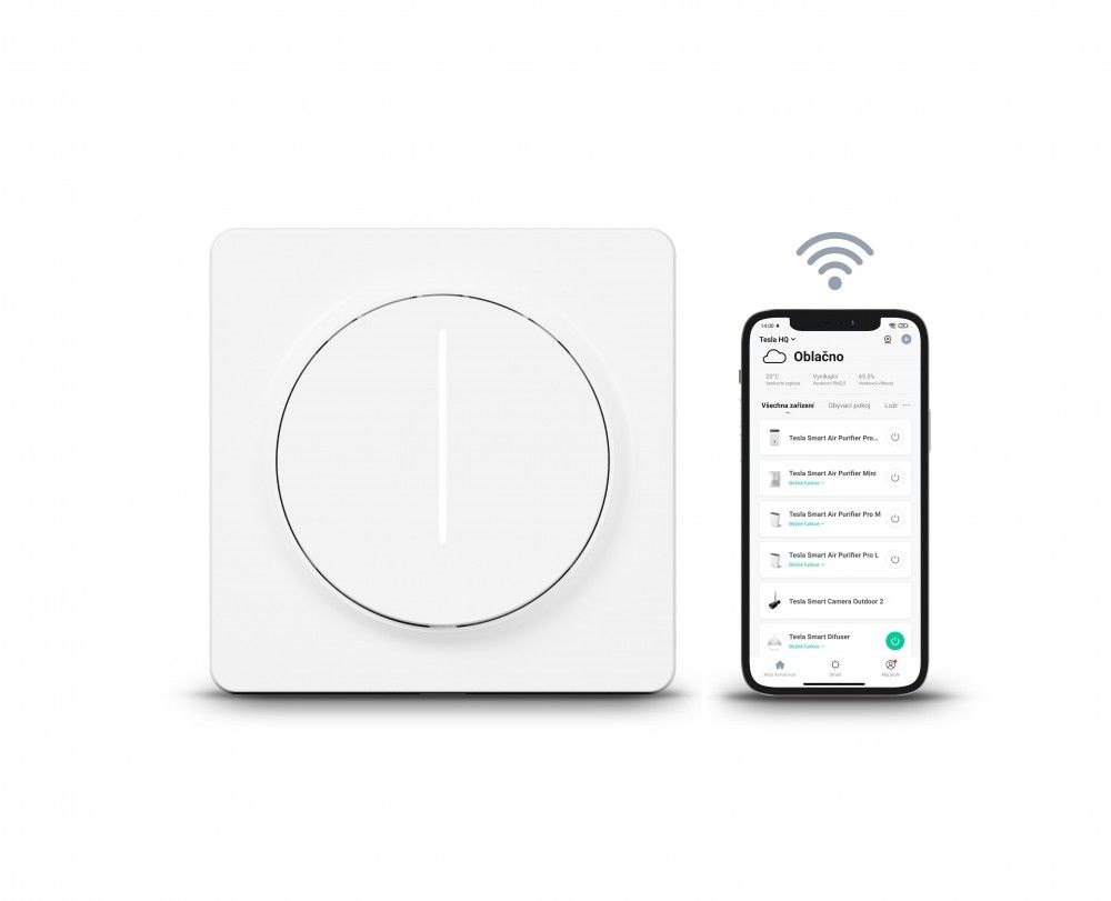 Tesla TSL-SWI-DIMMERT okos dimmer kapcsoló