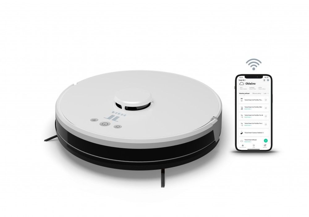 Tesla TSL-VC-R530 okos lézeres robotporszívó