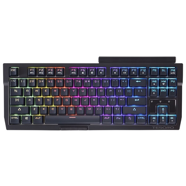Tesoro Tizona Spectrum Kailh RED switch RGB UK billentyűzet