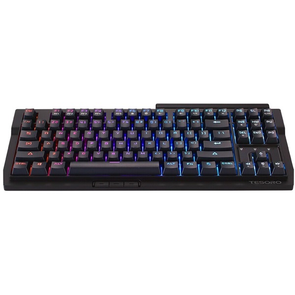 Tesoro Tizona Spectrum Kailh RED switch RGB UK billentyűzet