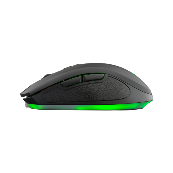 The G-Lab KULT-KRYPTON 6400DPI 2,4Ghz/BT RGB vezeték nélküli fekete gamer egér