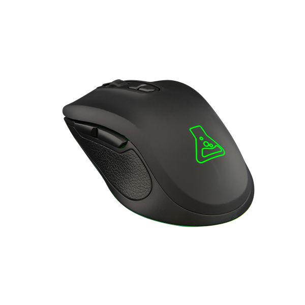 The G-Lab KULT-KRYPTON 6400DPI 2,4Ghz/BT RGB vezeték nélküli fekete gamer egér