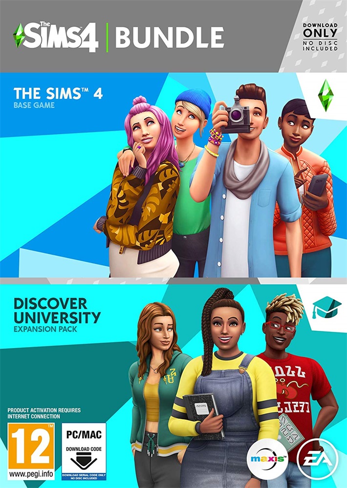 The SIMS 4 + Discover Uninersity PC játékszoftver