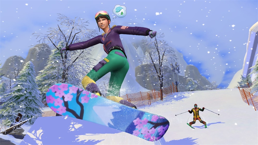 The SIMS 4 Snowy Escape PC játékszoftver
