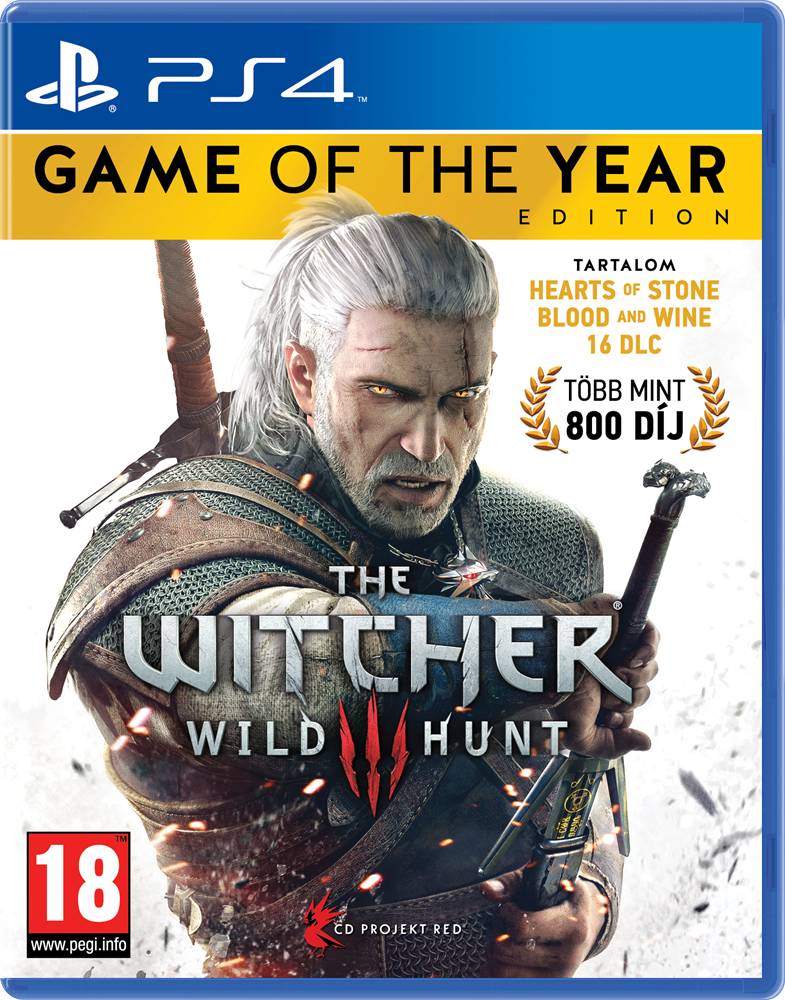 The Witcher 3: The Wild Hunt - Game Of The Year Edition PS4 játékszoftver