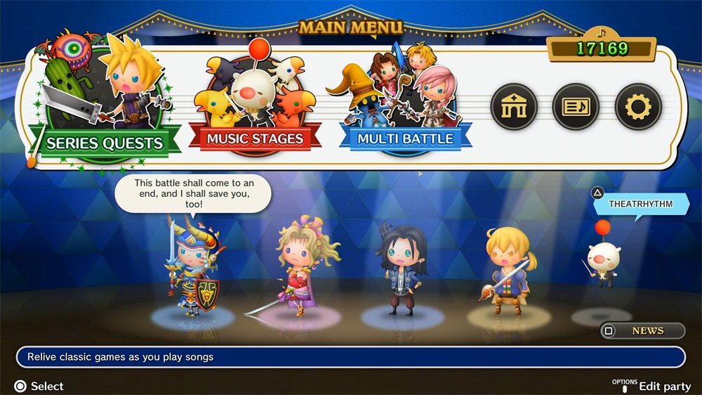 Theatrhythm Final Bar Line Nintendo Switch játékszoftver