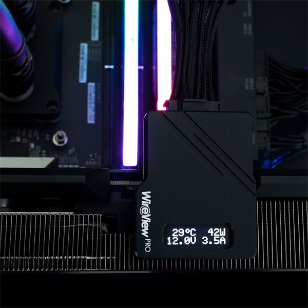 Thermal Grizzly WireView 90 1x 12VHPWR normál GPU fogyasztásmérő
