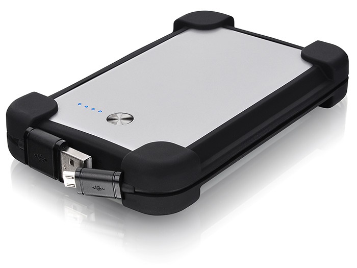 Thermaltake P1-PRO 7000mAh ezüst power bank