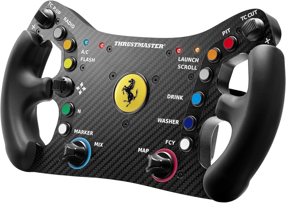 Thrustmaster 4060263 Ferrari 488 GT3 Wheel Add-On PS4/PS5/Xbox Series/One/PC versenykormány