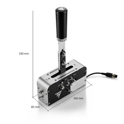Thrustmaster 4060306 TSS PC/PS3/PS4/PS5/Xbox One/Series X progresszív kézifék és szekvenciális váltó