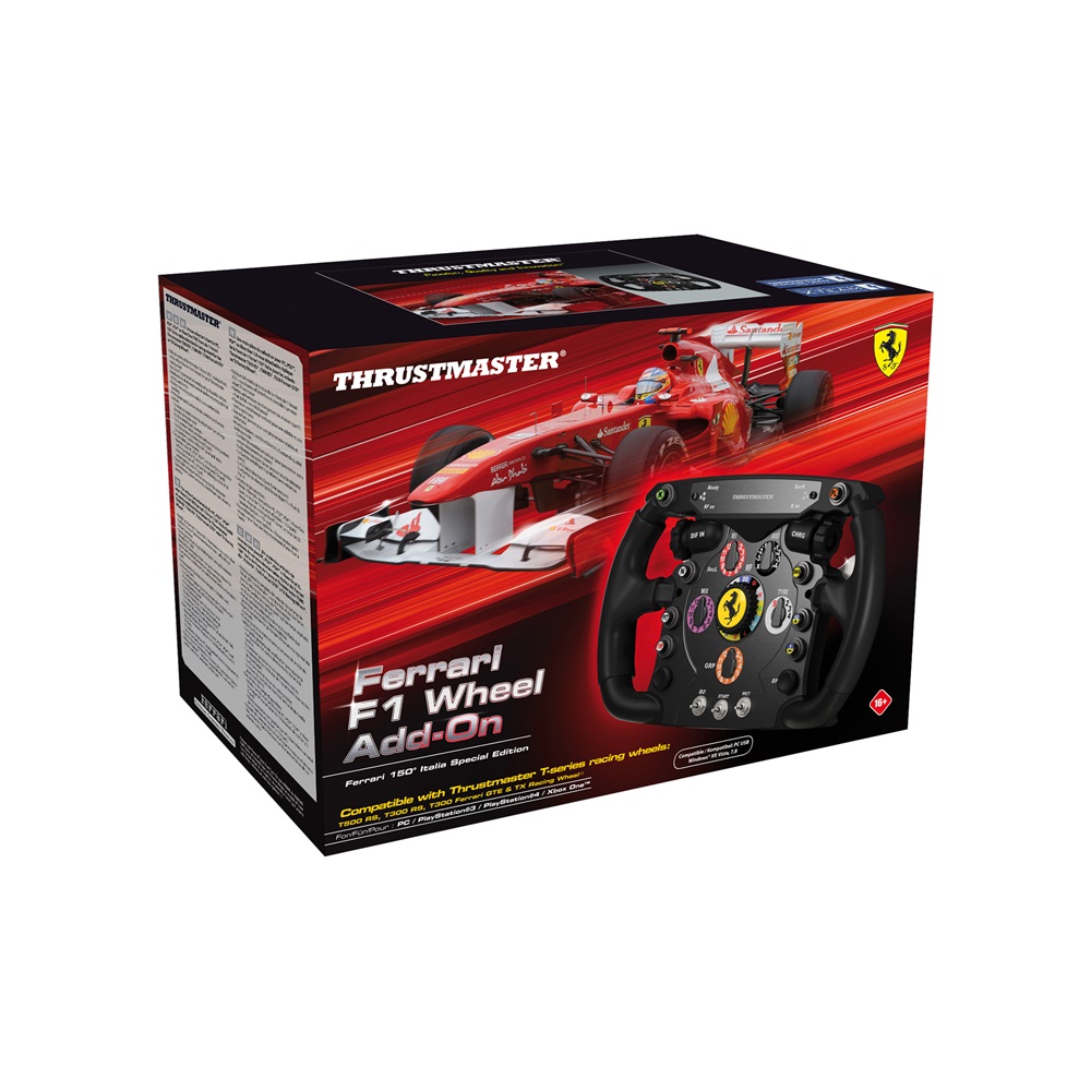 Thrustmaster 4160571 Ferrari F1 Add-On for T300/T500/TX Ferrari 458 Italia PC/PS3/PS4/XboxOne kormány