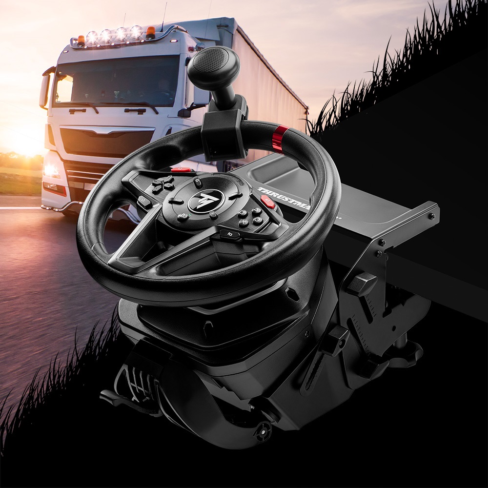 Thrustmaster 4160648 PS4/PS5/PC T128-P TYPE C (PLUG EU) SimTask kormány + pedál + rögzítőrendszer