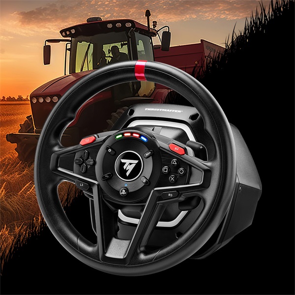 Thrustmaster 4160648 PS4/PS5/PC T128-P TYPE C (PLUG EU) SimTask kormány + pedál + rögzítőrendszer