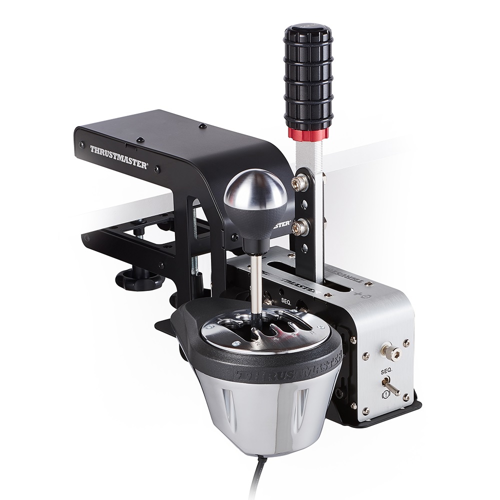 Thrustmaster 4060094 TSS kézifék és TH8A váltókar rögzítéséhez asztali adapter
