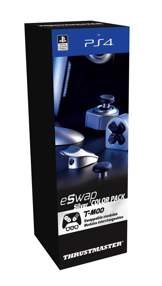 Thrustmaster 4160766 Eswap Pro kontrollerhez ezüst cserélhető modul
