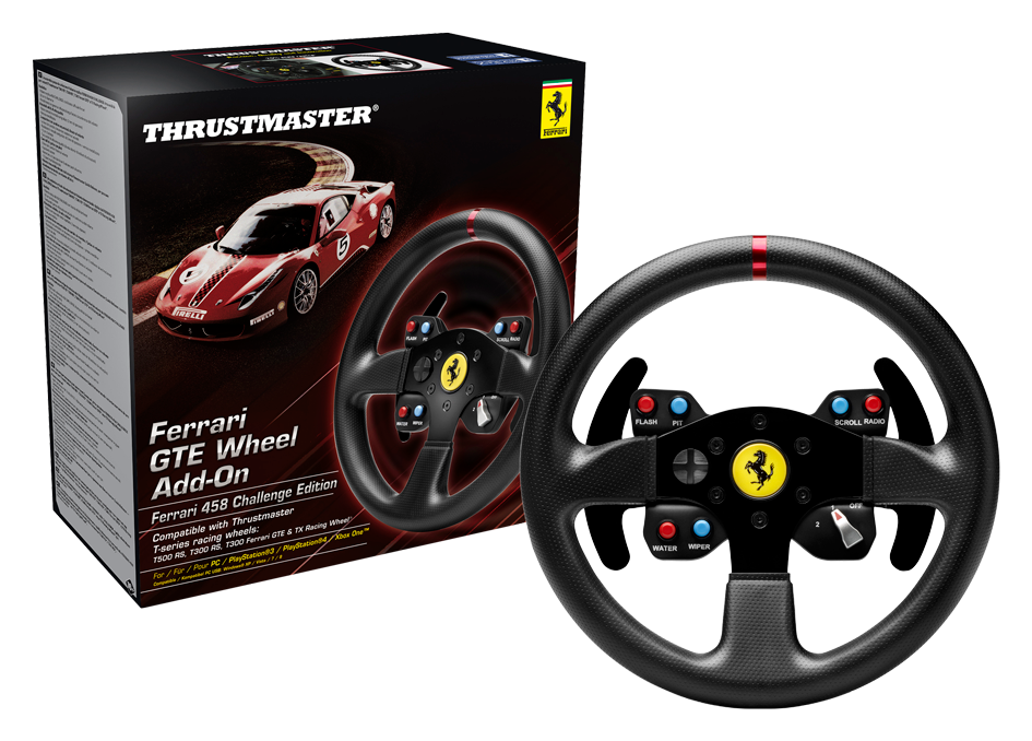 Thrustmaster 4060047 Ferrari GTE F458 PC/PS3 kormány