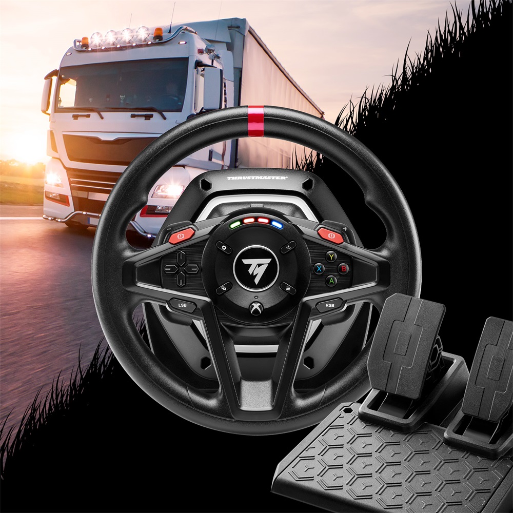 Thrustmaster 4460264 T128 Simtask Pack Xbox One/Series/PC kormány + Steering Kit rögzítőrendszer + pedál