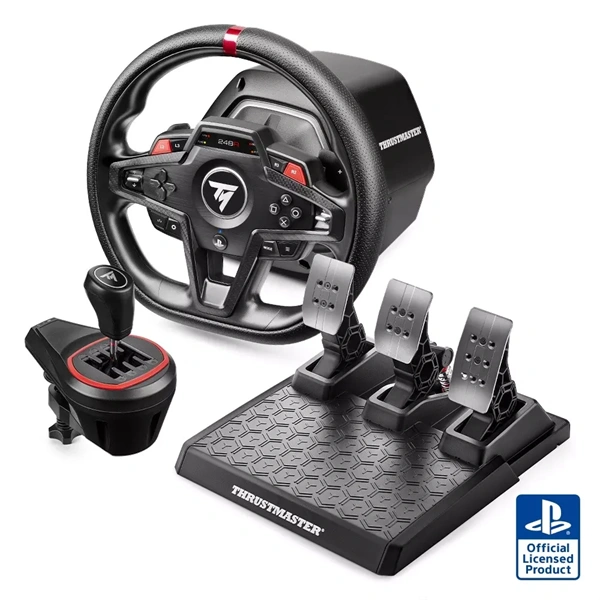 Thrustmaster T248R Shifter Pack  PC ,PS5/4 kormány + Add-On váltó + pedál