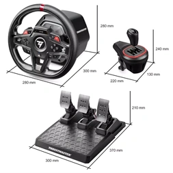 Thrustmaster T248R Shifter Pack  PC ,PS5/4 kormány + Add-On váltó + pedál
