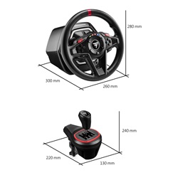 Thrustmaster 4460267 T-128 Shifter Pack Xbox One/Series/PC kormány + Add-On váltó + pedál