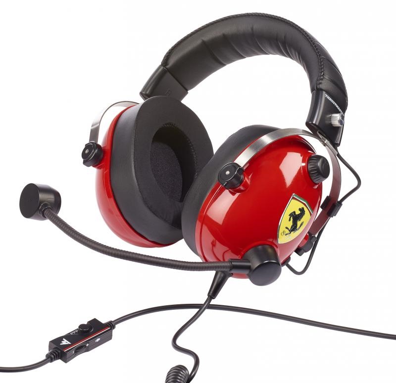 Thrustmaster 4060197 T. Racing DTS Scuderia Ferrari Edition headset