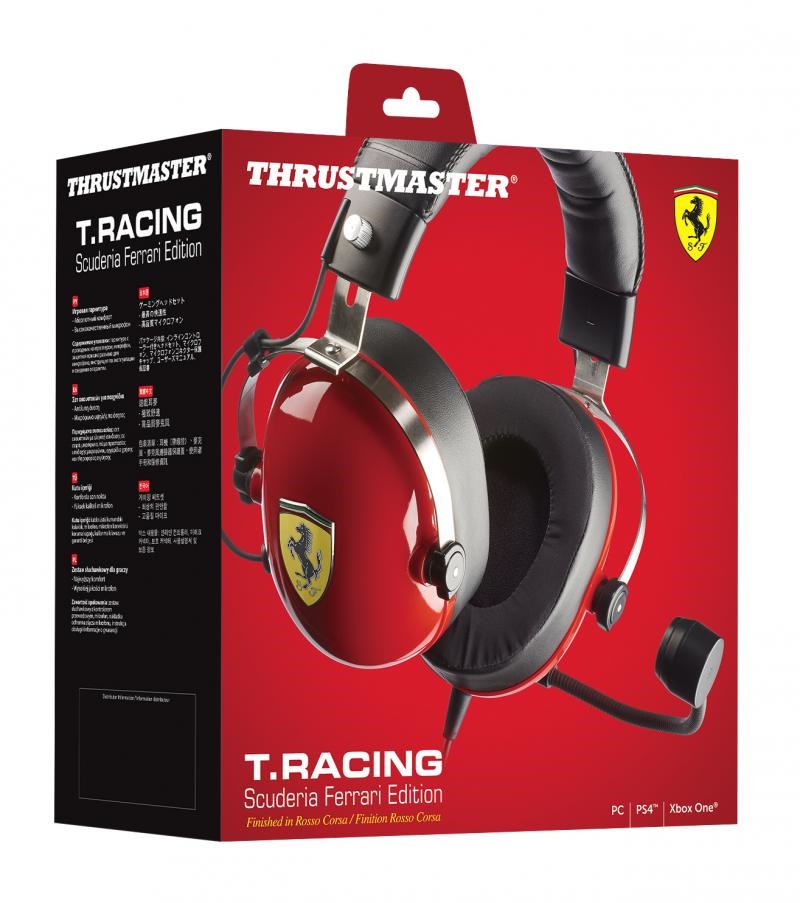 Thrustmaster 4060197 T. Racing DTS Scuderia Ferrari Edition headset