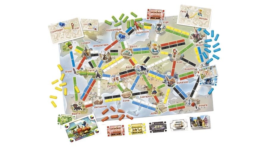 Ticket to Ride - Az első utazás társasjáték