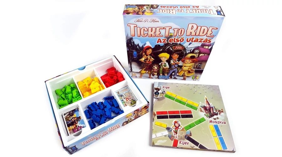 Ticket to Ride - Az első utazás társasjáték