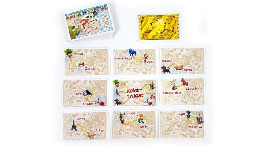 Ticket to Ride - Az első utazás társasjáték