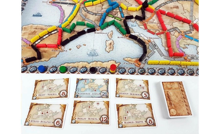 Ticket to Ride – Európa társasjáték