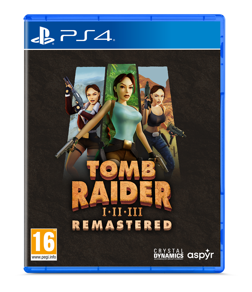 Tomb Raider I-III Remastered Starring Lara Croft PS4 játékszoftver