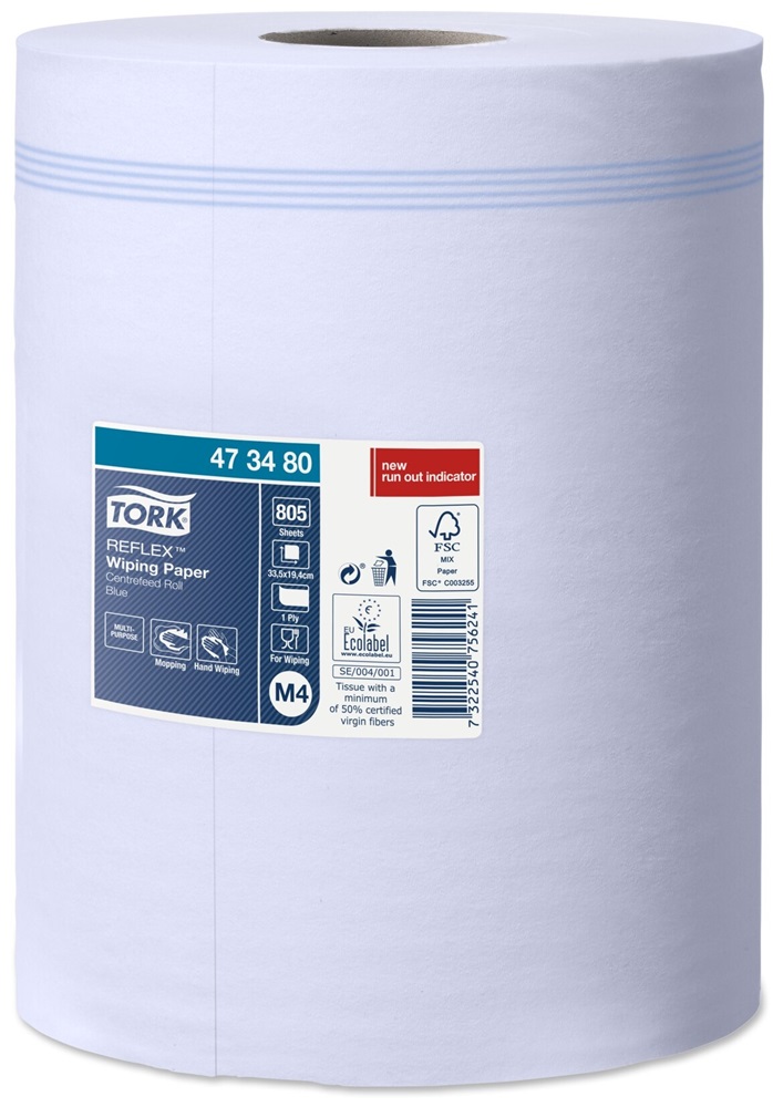 Tork Reflex belsőmagos 1rétegű 270m/tekercs 6tekercs/csomag törlőpapír