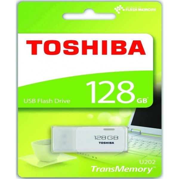 Toshiba 128GB USB2.0 TransMemory U202 Fehér (THN-U202W1280E4 ) Flash Drive