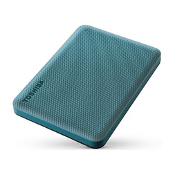 Toshiba 2.5" 1TB Canvio Advance (USB3.0; ~5Gbps; NTFS/HFS+; Mac kompatibilis) zöld külső winchester