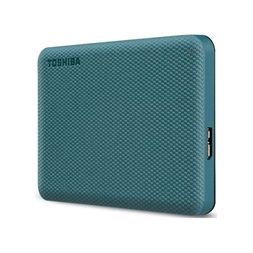 Toshiba 2.5" 1TB Canvio Advance (USB3.0; ~5Gbps; NTFS/HFS+; Mac kompatibilis) zöld külső winchester