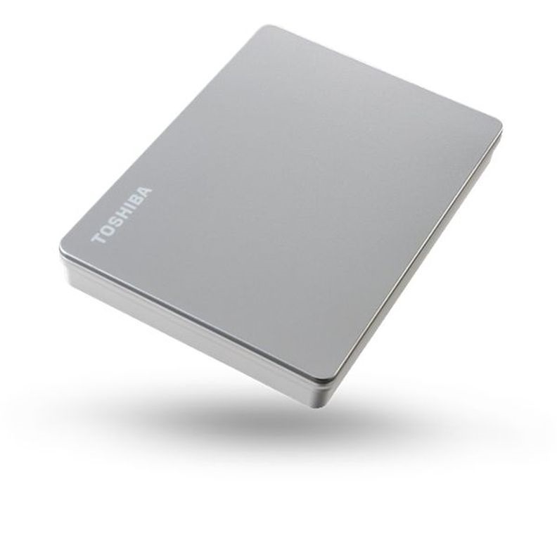 Toshiba 2.5" 1TB Canvio Flex (USB3.2 Gen 1. (USB-A, USB Type-C; ~5Gbps; exFAT+; Mac kompatibilis) ezüst külső winchester