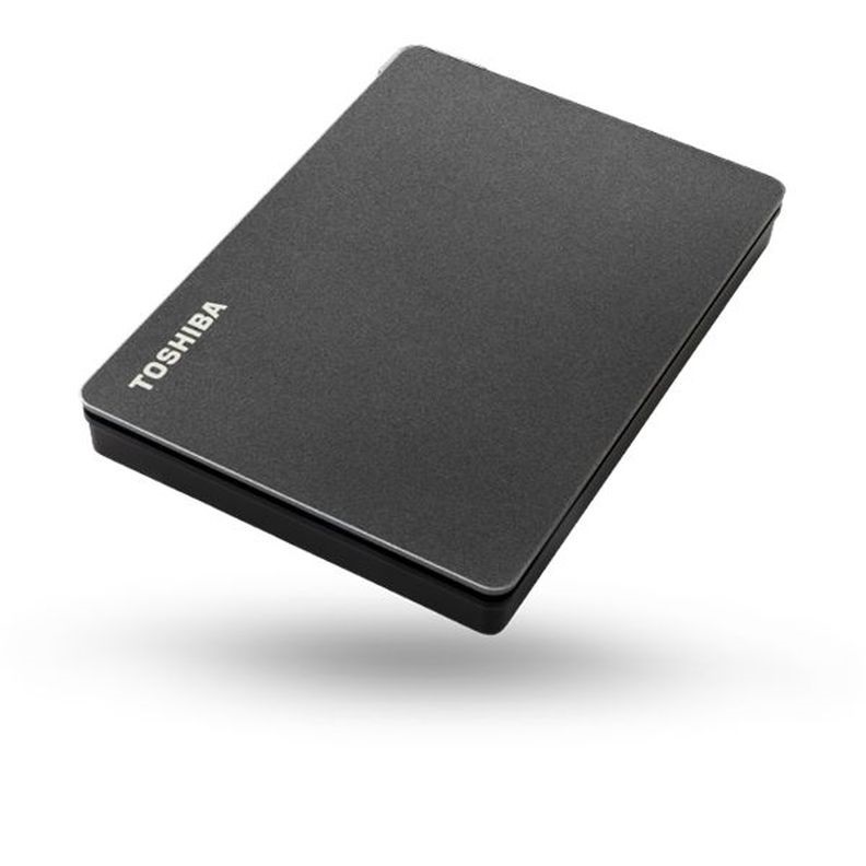 Toshiba 2.5" 2TB Canvio Gaming (USB3.2 Gen 1.; ~5Gbps; exFAT) fekete külső winchester