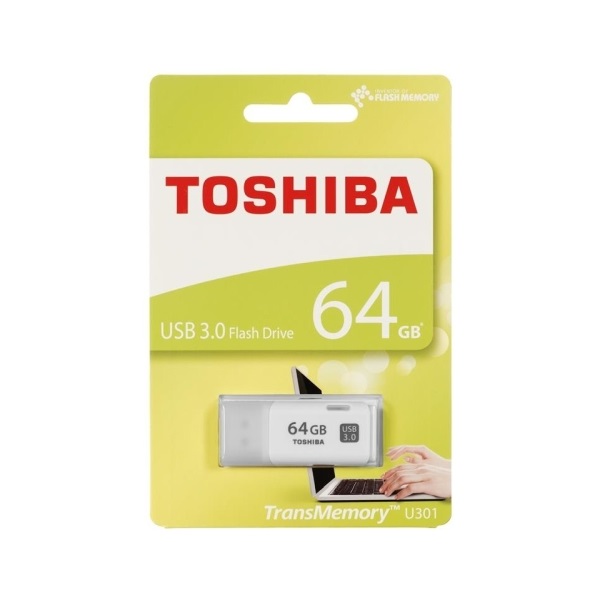 Toshiba 64GB USB3.0 TransMemory U301 Fehér (THN-U301W0640E4) Flash Drive