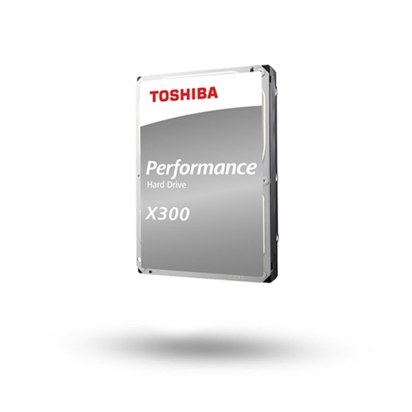 Toshiba Belső HDD 3.5" - X300 High-Performance 10TB (Bulk; asztali munkaállomások, médiaközpontok; 256MB / 7200RPM)