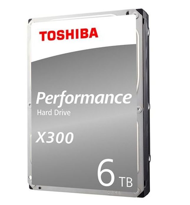 Toshiba Belső HDD 3.5" - X300 High-Performance 6TB (Retail; asztali munkaállomások, médiaközpontok; 256MB / 7200RPM)