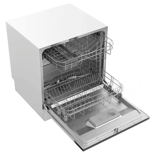 Toshiba DW-08T2EE(W) 8 terítékes asztali fehér mosogatógép