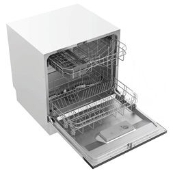 Toshiba DW-08T2EE(W) 8 terítékes asztali fehér mosogatógép