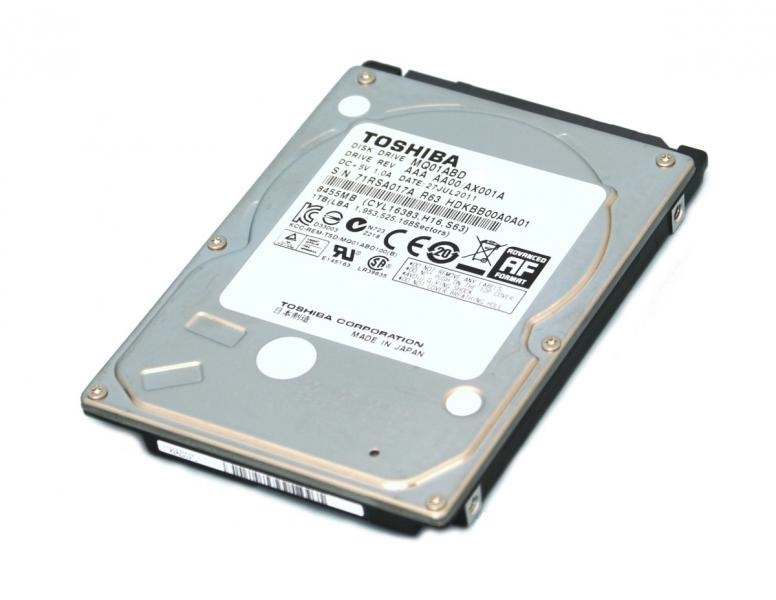 Toshiba 2,5" 500GB belső SATA II 5400rpm 8MB (MQ01ABD050) notebook winchester