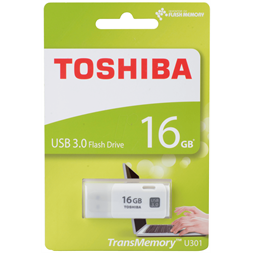 Toshiba UT16GHW3 16GB USB3.0 "Hayabusa" fehér Flash Drive