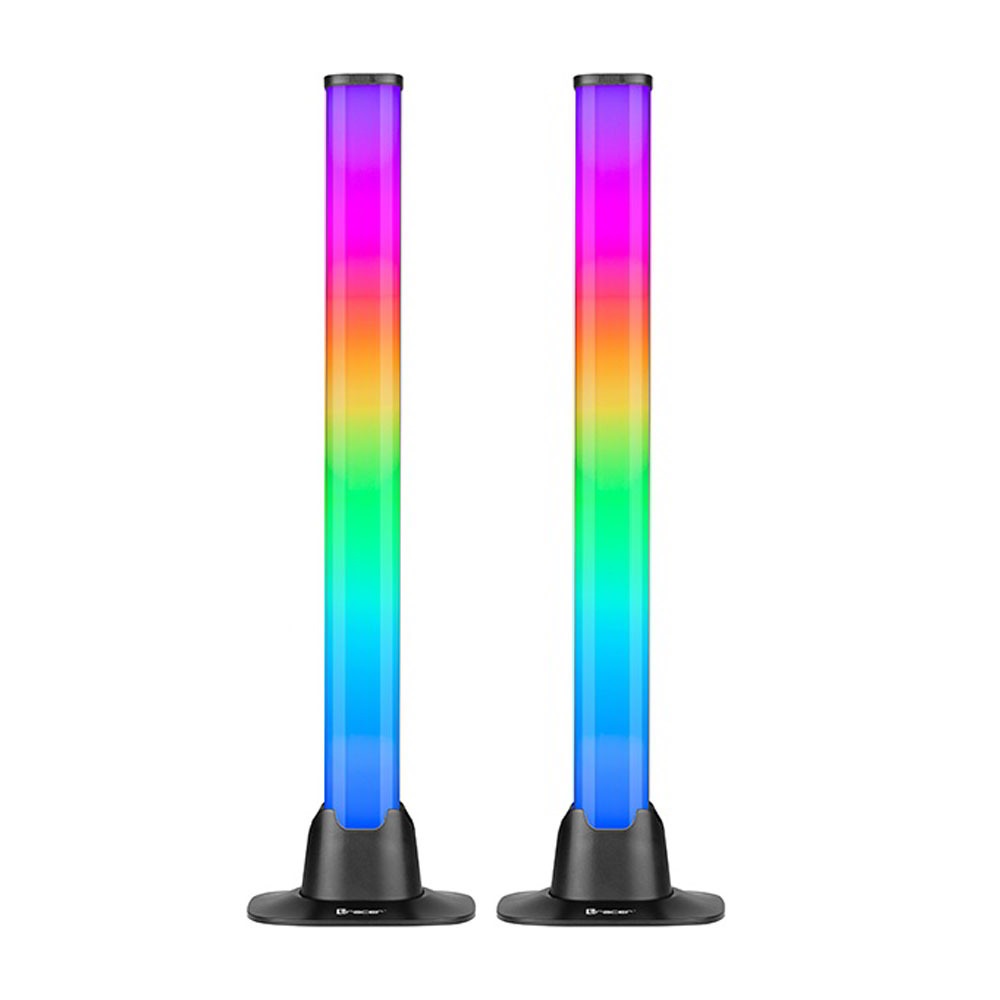 Tracer TRAOSW47008 Ambience Smart Desk 5 W/10 világítási mód/USB/Bluetooth 5.0/RGB világítás/fekete/gamer/asztali lámpa