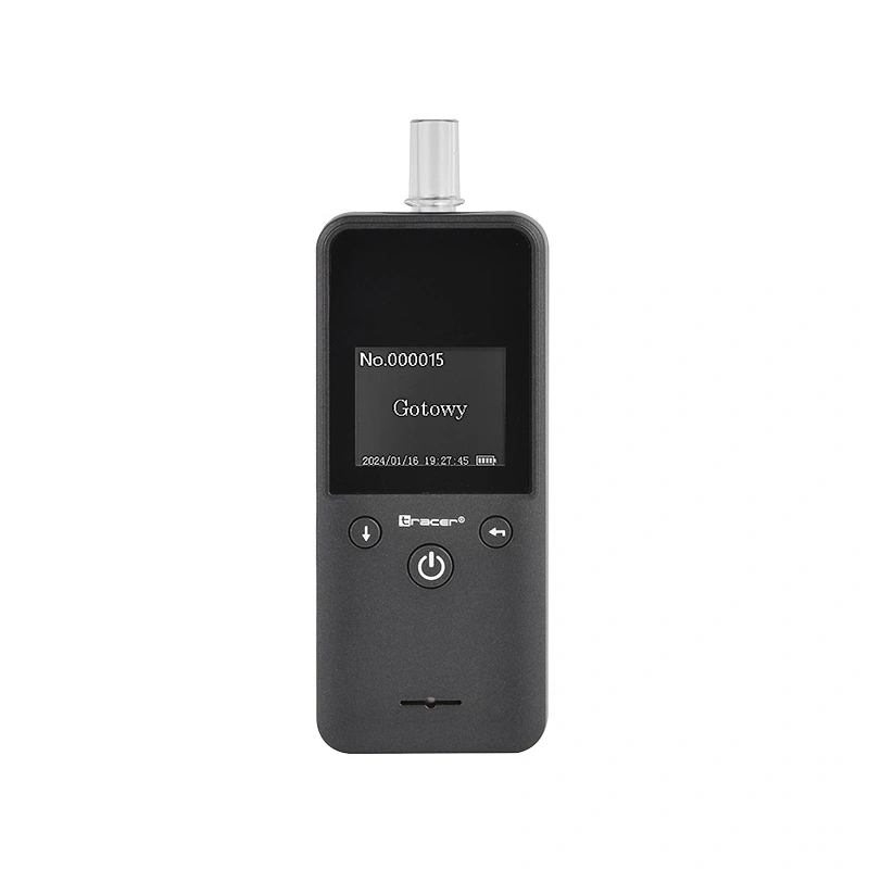 Tracer CLARIX EZ-4, LCD, elektrokémiai érzékelő, akkumulátor, fekete elektronikus alkoholszonda
