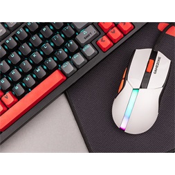 Tracer Cool GameZone USB RGB fehér-fekete egér