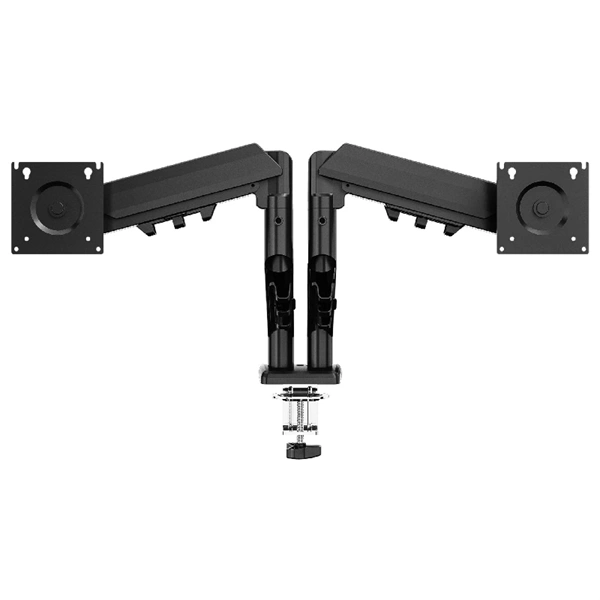 Tracer Double ArmFlex 13"-32" VESA (75x75, 100x100) Max 9 Kg fekete monitor tartó konzol